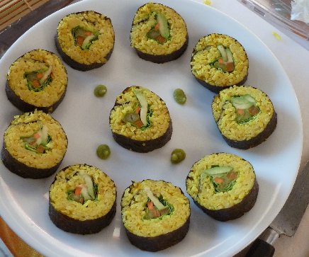 SuShi végétaliens